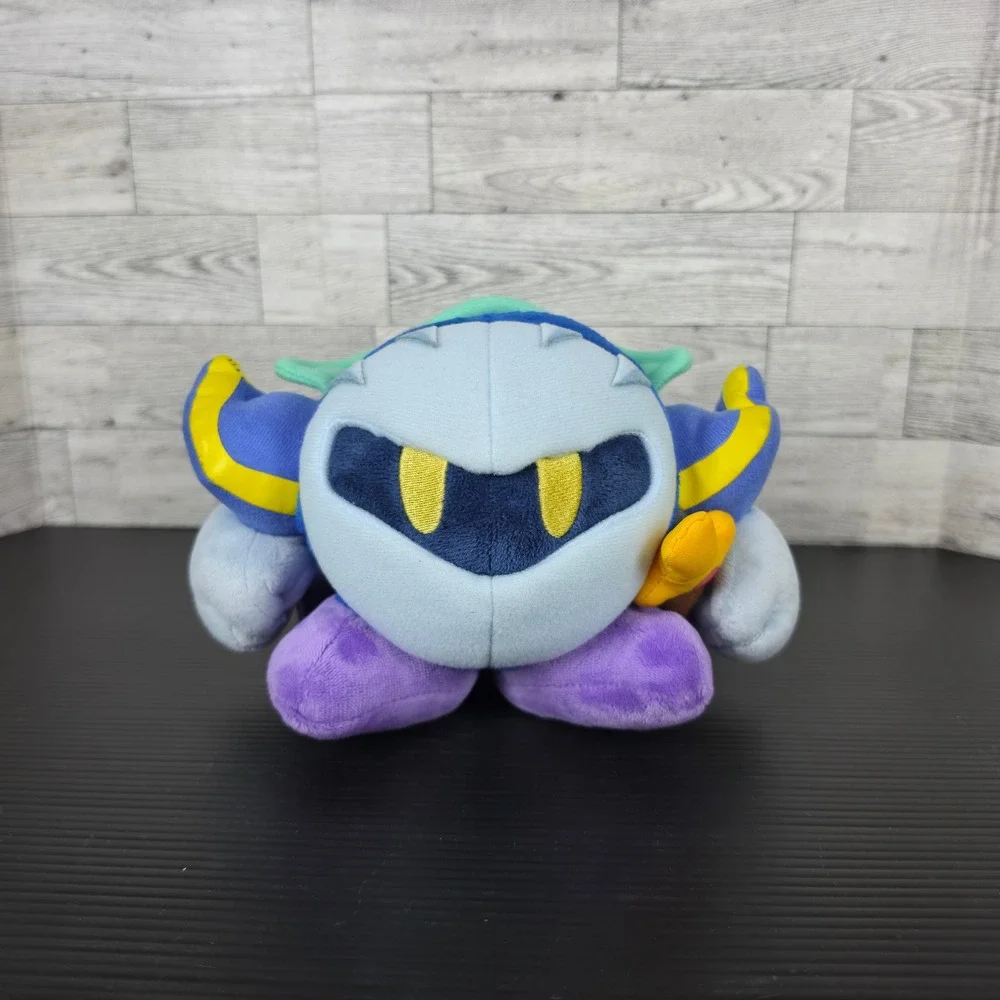 Kirby Meta Knight Plush San-Ei Little Buddy Nintendo Video Game Toy Blue 7.5in